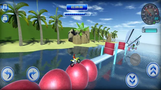 Wipeout Bike Stunts 3D screenshot 2