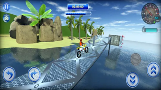 Wipeout Bike Stunts 3D screenshot 4