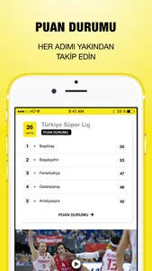 Spor Arena - Fikstür & Skorlar screenshot 3