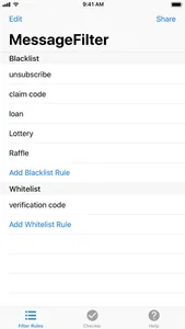 MessageFilter Pro screenshot 0
