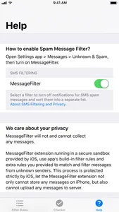 MessageFilter Pro screenshot 3