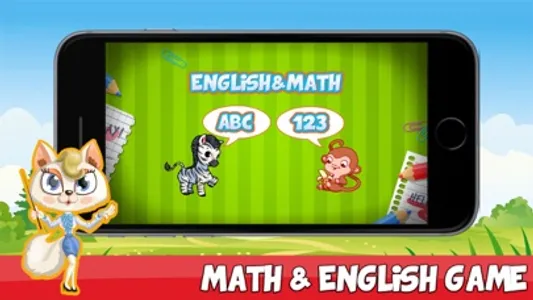 Math&English Game - Education Game screenshot 0