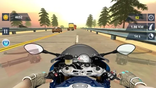 Moto Rider King– Highway Racer screenshot 1