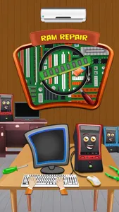 Computer Repairing : Hardware Repairing Game screenshot 0