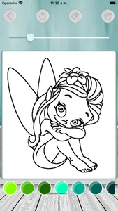 Paint and drawing princesses screenshot 3