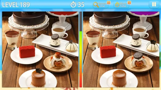 Find out the differences - Delicious cake screenshot 1