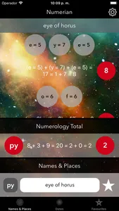 Numerian Numerology Calculator screenshot 2