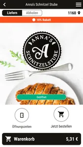 Anna's Schnitzel Stube screenshot 0