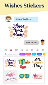 Wishes Stickers for iMessage screenshot 1