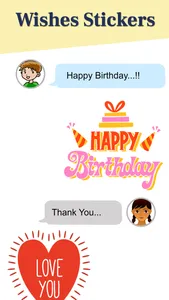 Wishes Stickers for iMessage screenshot 2