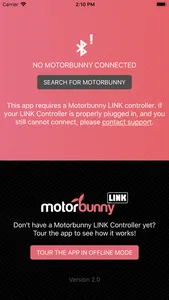 Motorbunny LINK Controller screenshot 1