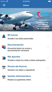 CITHE Formación Aeronáutica screenshot 0