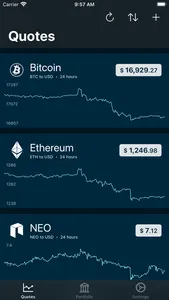 Mighty Market cryptocurrencies screenshot 0