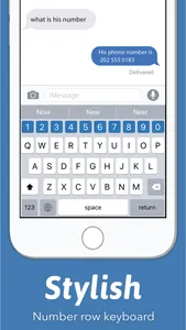 Number Row Keyboard screenshot 0