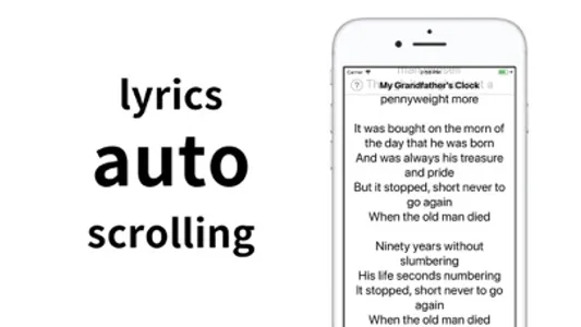 MyLyrics auto scroll screenshot 0