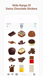 Swiss Chocolate Stickers! screenshot 0