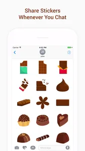 Swiss Chocolate Stickers! screenshot 1