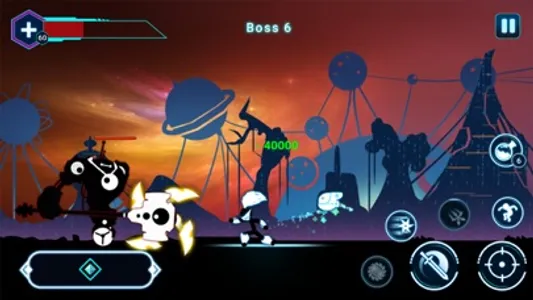 Stickman Ghost 2: Galaxy Wars screenshot 3