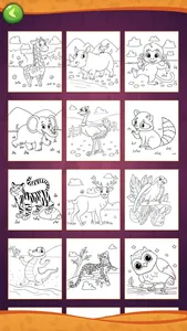 Animals Coloring Book for Creative Kids screenshot 0