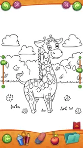 Animals Coloring Book for Creative Kids screenshot 1