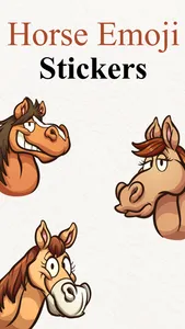 Horse Emojis for iMessage screenshot 0