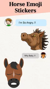 Horse Emojis for iMessage screenshot 3