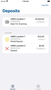 NE Business Mobile Deposit screenshot 1