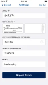 NE Business Mobile Deposit screenshot 3