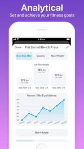 Weightlifting App screenshot 1