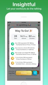 Weightlifting App screenshot 3