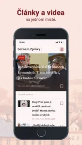 Seznam Zprávy screenshot 0