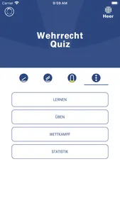 Wehrrecht Quiz screenshot 0