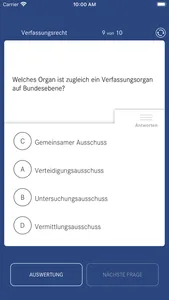 Wehrrecht Quiz screenshot 2