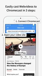 Video Stream for Chromecast screenshot 1