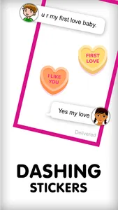 Candy Hearts Sticker screenshot 2