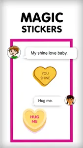 Candy Hearts Sticker screenshot 4