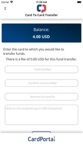 Cardportal screenshot 4