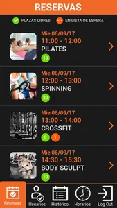 Ufit Booking screenshot 1