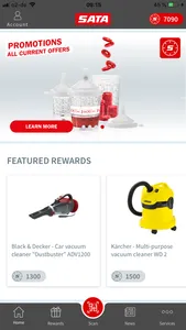 SATA Loyalty App screenshot 1