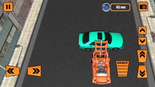 real police car parking forklift simulator screenshot 3