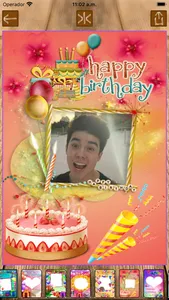 Create birthday photo frames screenshot 0