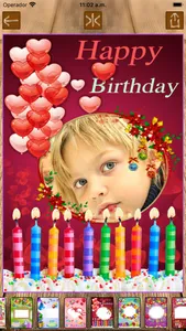 Create birthday photo frames screenshot 1