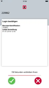BEKB smartLogin screenshot 1