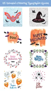 Halloween Glittering Quotes screenshot 2