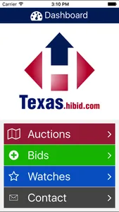 Texas HiBid screenshot 0