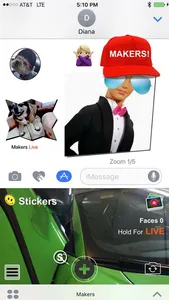 GIF Maker & Stickers for iMessages App screenshot 1