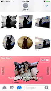 GIF Maker & Stickers for iMessages App screenshot 2