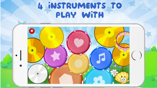 Happy Piano - Drum & Xylophone screenshot 1