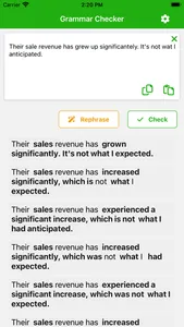 Grammar Checker and Rephraser screenshot 0