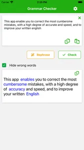 Grammar Checker and Rephraser screenshot 3